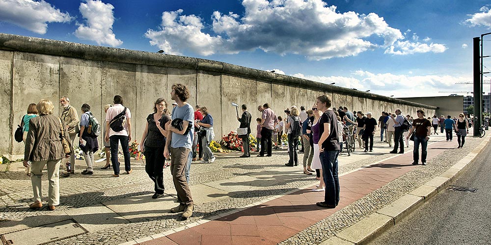 Berliner Mauer in der Bernauer Straße